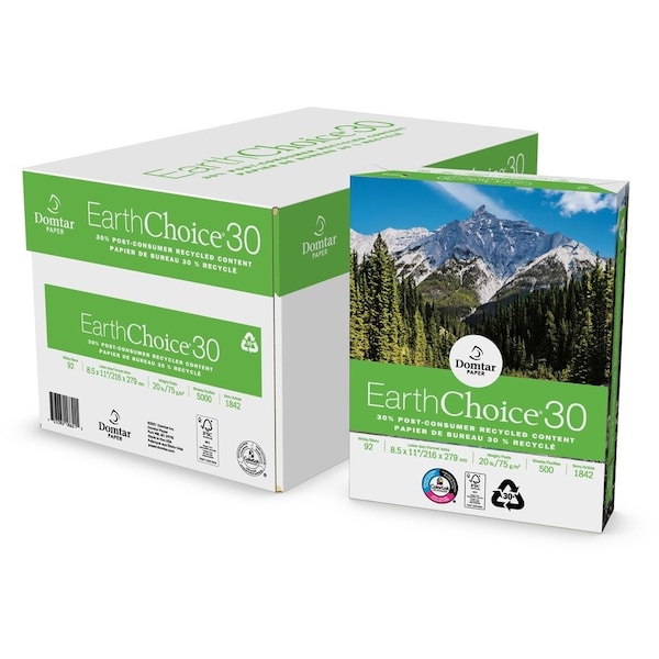 Domtar Paper, Earthchoice 30, 8.5X11 Pk DMR1842 - main